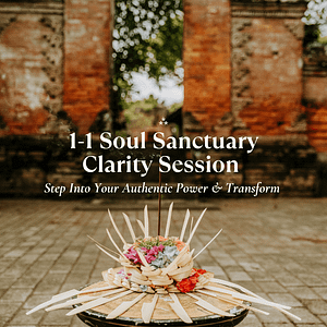 1-1 Soul Sanctuary Clarity Session (45 min)